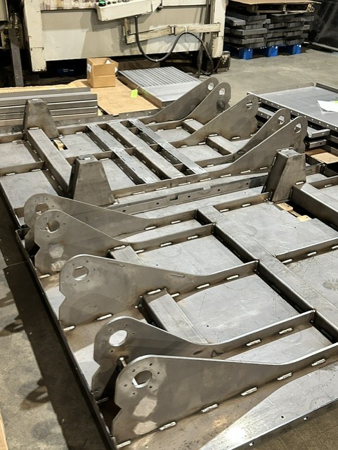 MLC Manufacturing — laser cut steel frames