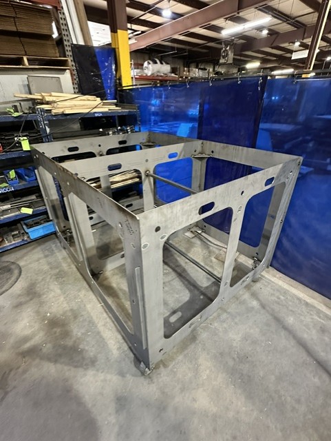 MLC Manufacturing — fabricated steel enclosure