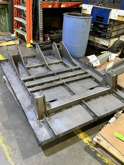 MLC Manufacturing — welded steel frame assembly